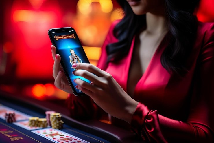 Multi-camera view of live blackjack table at join88 slot studio